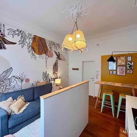Le Cocon Rose - Chic, Proche Jardin Botanique Apartment *
