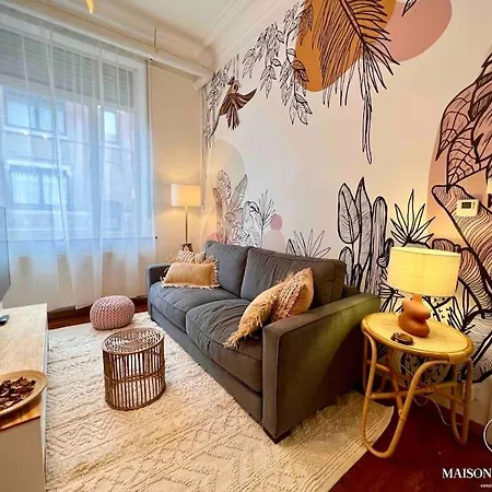 Le Cocon Rose - Chic, Proche Jardin Botanique Appartement